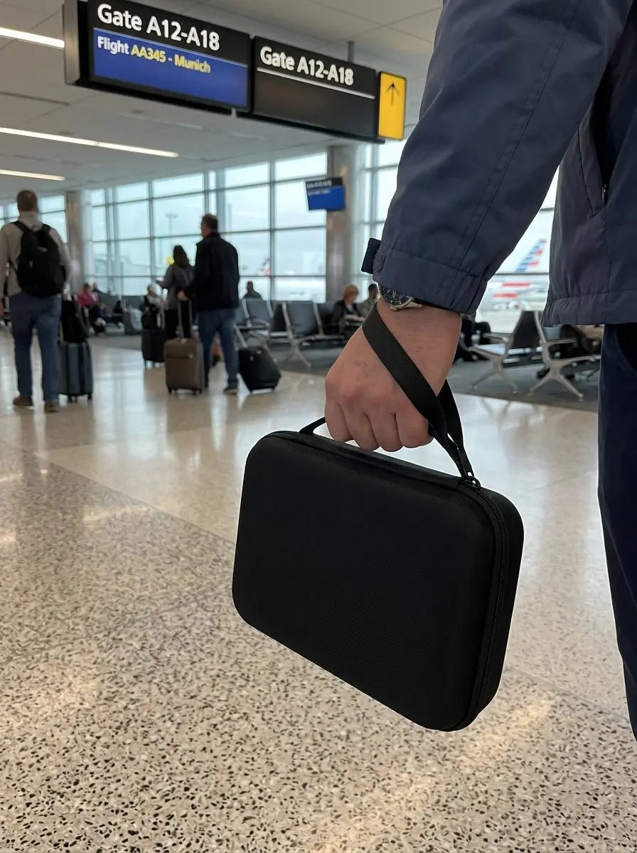 Tidyrow Multi-Compartment Hard-Shell Sunglasses Case