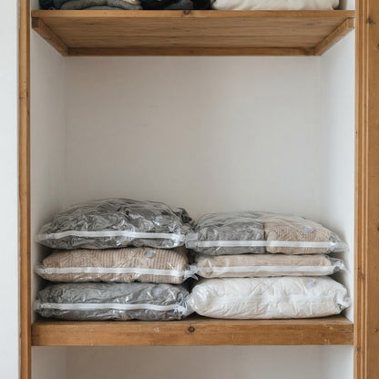 Tidyrow Vacuum Storage Bags with Electric Pump – Space Saver Bags for Clothes, Bedding & Doonas