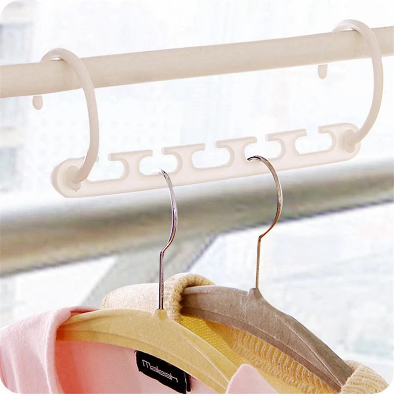 Magic Cascading Space-Saving Hangers