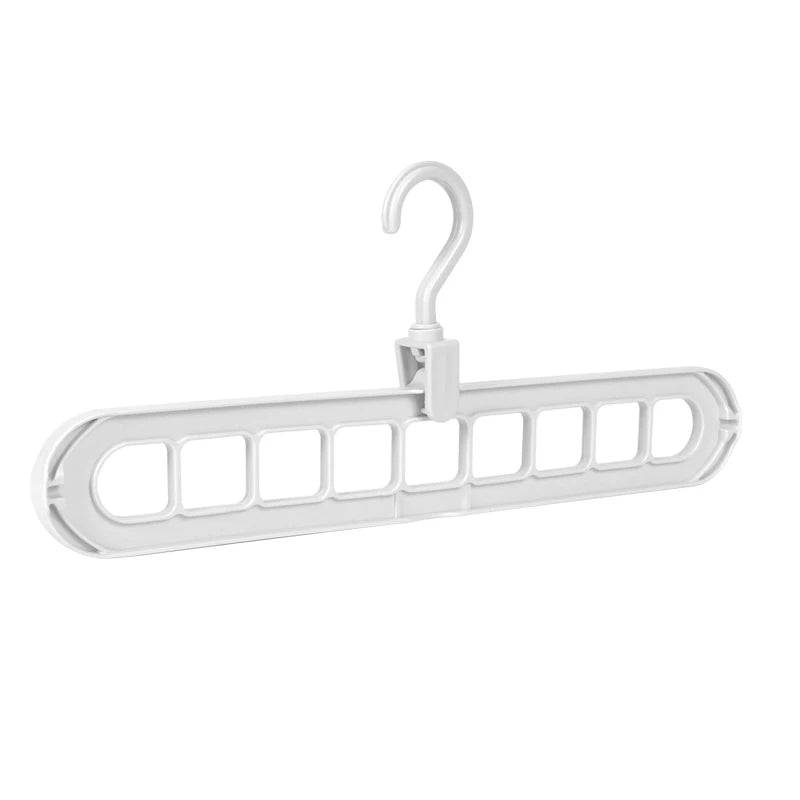 9-Slot Space-Saving Scarf & Accessory Hanger