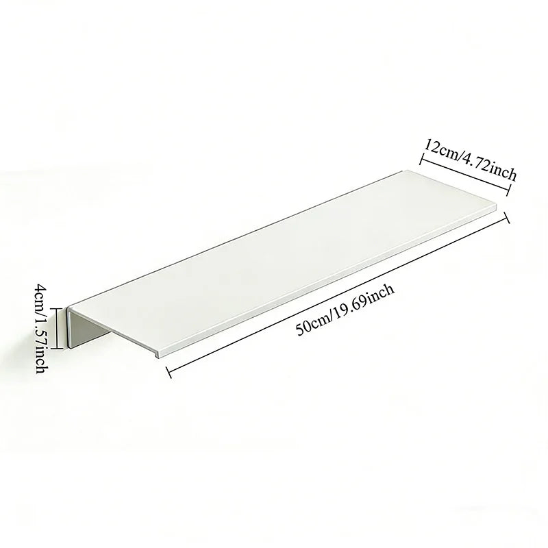 Floating Shelves on Wall Without Drill Room Decor Rack for Plants Flower Pot Artwork Bathroom Kitchen Furniture Organizers Metal