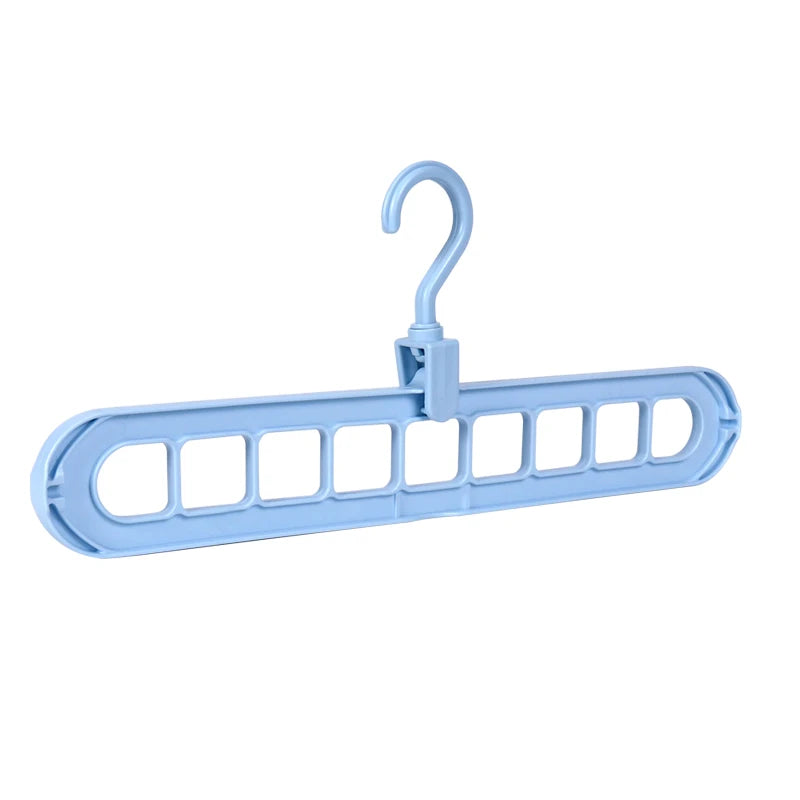 9-Slot Space-Saving Scarf & Accessory Hanger