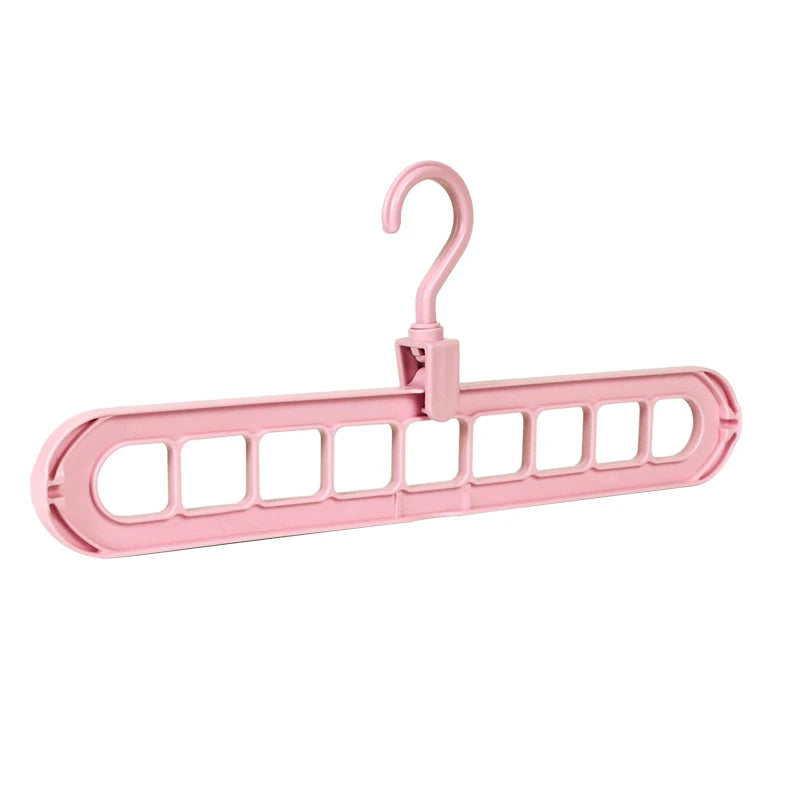 9-Slot Space-Saving Scarf & Accessory Hanger