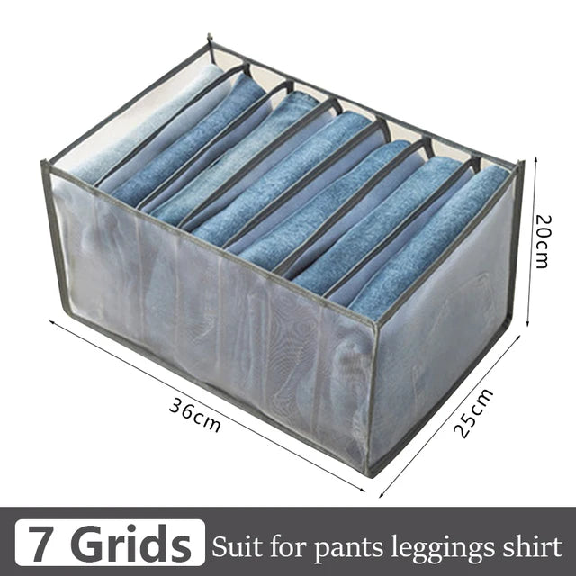 Underwear Drawer Organizer Storage Box Foldable Closet Organizers Drawer Divider Storage Boxes For Underpants Socks Bra