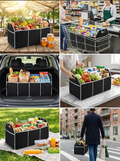 Collapsable Shopping organiser and carrier