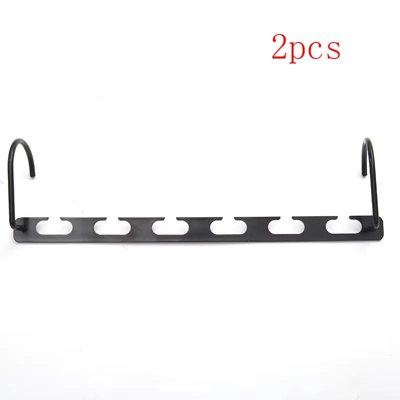Magic Cascading Space-Saving Hangers