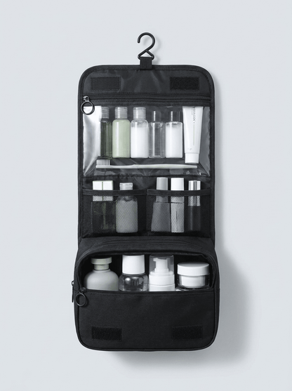 Tidyrow Hanging Travel Toiletry Bag Organiser