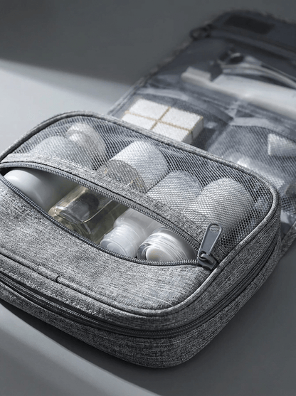 Tidyrow Hanging Travel Toiletry Bag Organiser
