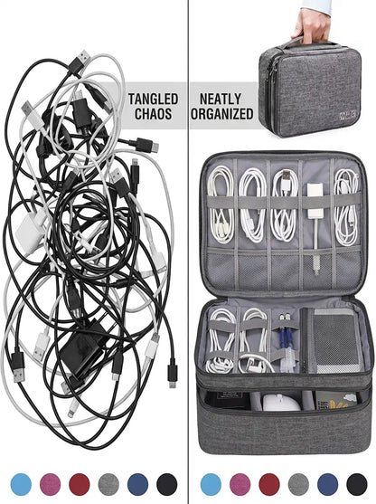 Tidyrow Travel Tech & Cable Organiser