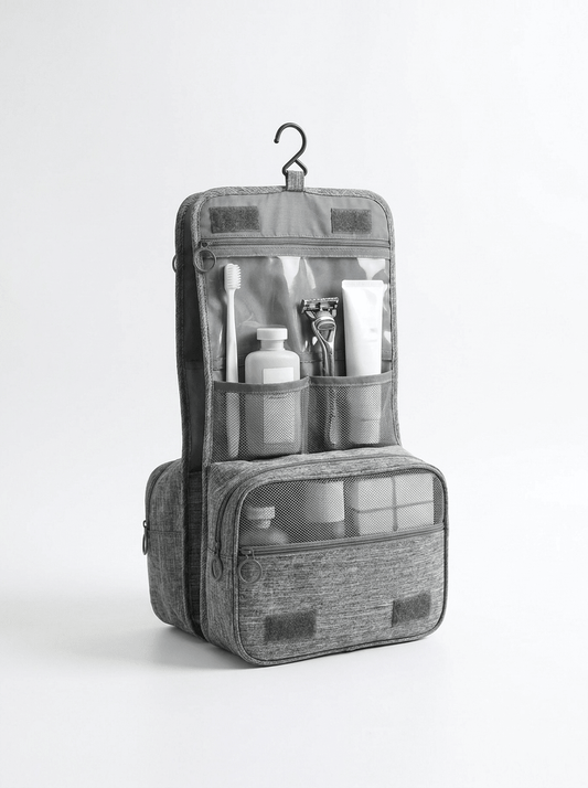 Tidyrow Hanging Travel Toiletry Bag Organiser